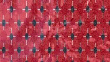 Benzersiz dijital animasyon tarzı grafikleri olan yaratıcı ortam tasarımı için yenilikçi hareket dokusu