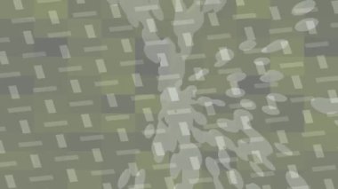 Benzersiz dijital animasyon tarzı grafikleri olan yaratıcı ortam tasarımı için yenilikçi hareket dokusu