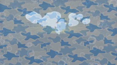 Modern medya üretimi için fütüristik dijital soyut doku sinematik tarz hareketli grafik ögesi