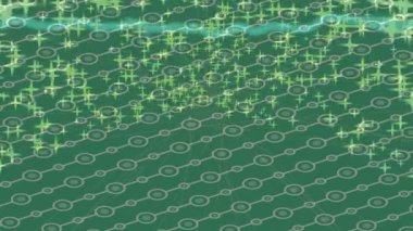 Dijital doku yüzey tasarım biçimi ile modern video animasyonu için gelişmiş hareket grafikleri