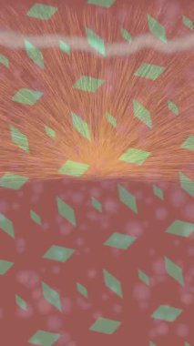 Estetik doku arkaplan tasarımı renkli hareket grafikleri ile moda film giriş profosyoneli