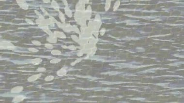 Dijital doku yüzey tasarım biçimi ile modern video animasyonu için gelişmiş hareket grafikleri