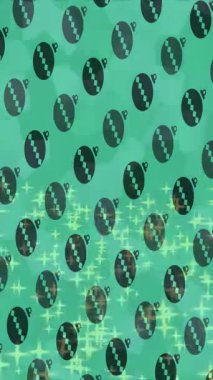 Estetik doku arkaplan tasarımı renkli hareket grafikleri ile moda film giriş profosyoneli