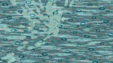 Dijital doku yüzey tasarım biçimi ile modern video animasyonu için gelişmiş hareket grafikleri