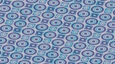 Benzersiz dijital animasyon tarzı grafikleri olan yaratıcı ortam tasarımı için yenilikçi hareket dokusu