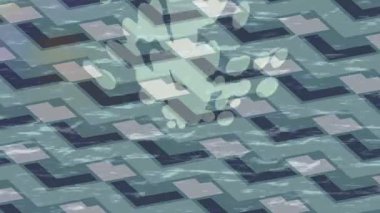 Yaratıcı video düzenleme film tasarımı için benzersiz hareket grafikleri biçimi giriş hareketi video pro