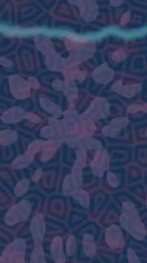 Soyut hareket desenli fütüristik video üretimi için dinamik dijital arkaplan