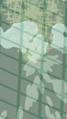 Benzersiz hareket dokusu tasarım sanatı ile profesyonel video düzenleme için modern soyut grafikler