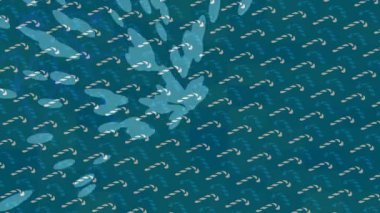 Estetik doku arkaplan tasarımı renkli hareket grafikleri ile moda film giriş profosyoneli