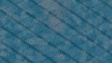 Benzersiz dijital animasyon tarzı grafikleri olan yaratıcı ortam tasarımı için yenilikçi hareket dokusu