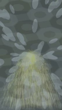 Lüks hareket projeleri için soyut tasarım stili animasyonu olan üst düzey dijital doku