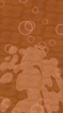 Dijital doku yüzey tasarım biçimi ile modern video animasyonu için gelişmiş hareket grafikleri