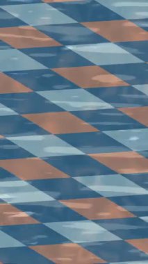 Benzersiz dijital animasyon tarzı grafikleri olan yaratıcı ortam tasarımı için yenilikçi hareket dokusu