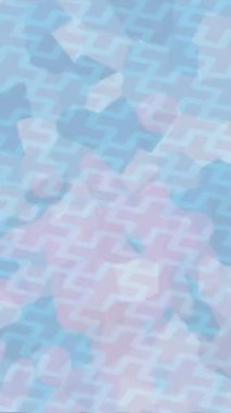 Soyut hareket desenli fütüristik video üretimi için dinamik dijital arkaplan