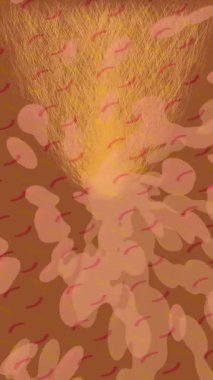 Lüks hareket projeleri için soyut tasarım stili animasyonu olan üst düzey dijital doku