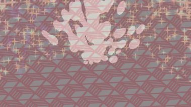 Yaratıcı video düzenleme film arkaplan tasarımı için minimalist organik hareket grafikleri