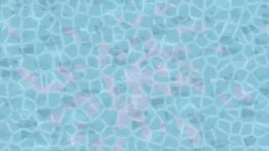 Soyut hareket desenli fütüristik video üretimi için dinamik dijital arkaplan