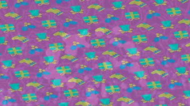 Benzersiz video giriş tasarımı projeleri için detaylı yüzey kalıbı film animasyon stili grafik girişi