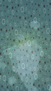 Benzersiz dijital animasyon tarzı grafikleri olan yaratıcı ortam tasarımı için yenilikçi hareket dokusu