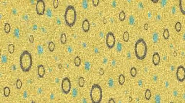 Benzersiz video giriş tasarımı projeleri için detaylı yüzey kalıbı film animasyon stili grafik girişi