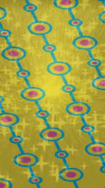 Benzersiz hareket grafikleri tasarım sanatına sahip yaratıcı film üretimi için özet bir arkaplan