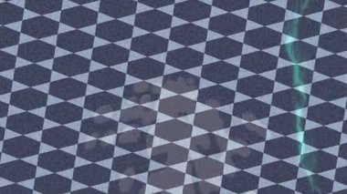 Benzersiz video giriş tasarımı projeleri için detaylı yüzey kalıbı film animasyon stili grafik girişi