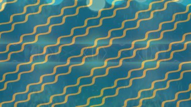 Benzersiz dijital hareket grafiklerine sahip yaratıcı sinematik projeler için yumuşak animasyon yüzeyi