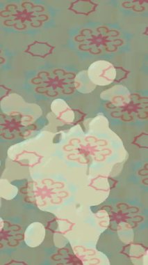 Benzersiz dijital animasyon tarzı grafikleri olan yaratıcı ortam tasarımı için yenilikçi hareket dokusu