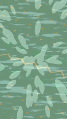 Dijital doku yüzey tasarım biçimi ile modern video animasyonu için gelişmiş hareket grafikleri