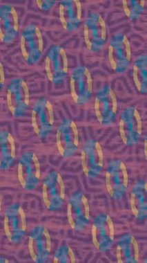 Benzersiz video giriş tasarımı projeleri için detaylı yüzey kalıbı film animasyon stili grafik girişi