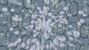 Dijital doku yüzey tasarım biçimi ile modern video animasyonu için gelişmiş hareket grafikleri