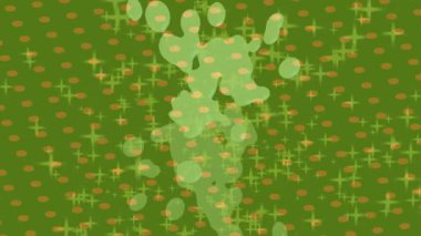 Dijital doku yüzey tasarım biçimi ile modern video animasyonu için gelişmiş hareket grafikleri