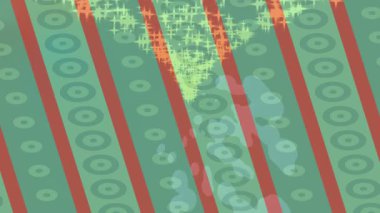 Soyut hareket desenli fütüristik video üretimi için dinamik dijital arkaplan