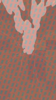 Lüks hareket projeleri için soyut tasarım stili animasyonu olan üst düzey dijital doku