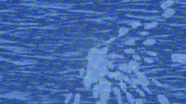 Lüks hareket projeleri için soyut tasarım stili animasyonu olan üst düzey dijital doku