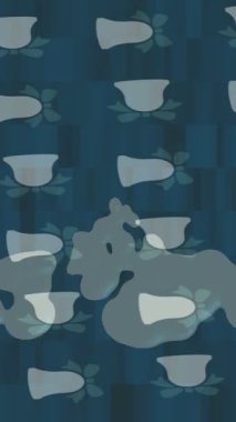 Benzersiz dijital hareket grafiklerine sahip yaratıcı sinematik projeler için yumuşak animasyon yüzeyi