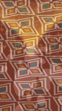 Dijital doku yüzey tasarım biçimi ile modern video animasyonu için gelişmiş hareket grafikleri