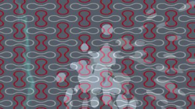 Lüks hareket projeleri için soyut tasarım stili animasyonu olan üst düzey dijital doku