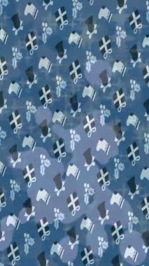 Modern medya üretimi için fütüristik dijital soyut doku sinematik tarz hareketli grafik ögesi