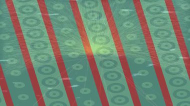 Benzersiz dijital animasyon tarzı grafikleri olan yaratıcı ortam tasarımı için yenilikçi hareket dokusu