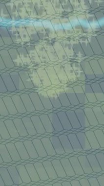 Benzersiz hareket grafikleri tasarım sanatına sahip yaratıcı film üretimi için özet bir arkaplan