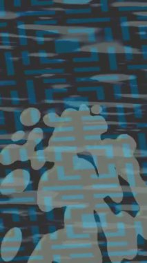 Modern medya üretimi için fütüristik dijital soyut doku sinematik tarz hareketli grafik ögesi