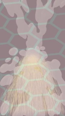 Benzersiz dijital hareket grafiklerine sahip yaratıcı sinematik projeler için yumuşak animasyon yüzeyi