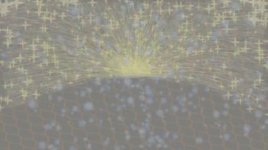 Benzersiz dijital animasyon tarzı grafikleri olan yaratıcı ortam tasarımı için yenilikçi hareket dokusu