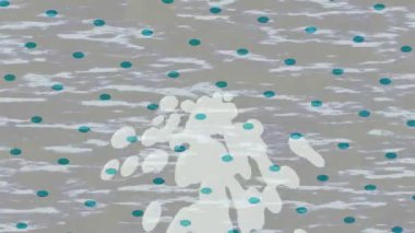 Benzersiz video giriş tasarımı projeleri için detaylı yüzey kalıbı film animasyon stili grafik girişi