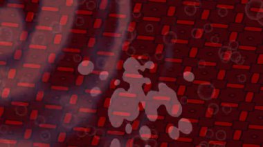 Benzersiz video giriş tasarımı projeleri için detaylı yüzey kalıbı film animasyon stili grafik girişi