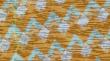 Benzersiz dijital animasyon tarzı grafikleri olan yaratıcı ortam tasarımı için yenilikçi hareket dokusu