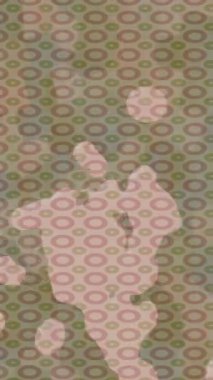 Estetik doku arkaplan tasarımı renkli hareket grafikleri ile moda film giriş profosyoneli