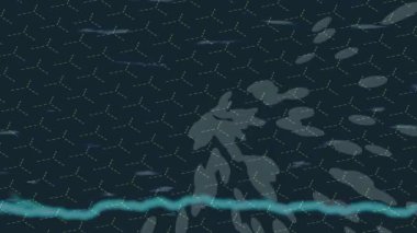 Benzersiz hareket dokusu tasarım sanatı ile profesyonel video düzenleme için modern soyut grafikler