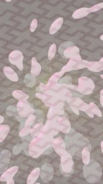 Dijital doku yüzey tasarım biçimi ile modern video animasyonu için gelişmiş hareket grafikleri